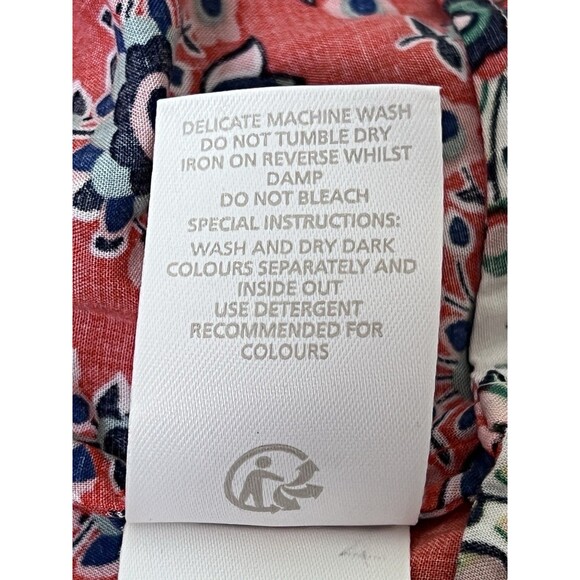 Boden Sleeveless Printed Swing Dress Women’s UK 14L US 10L Boho Party Casual - Picture 9 of 11